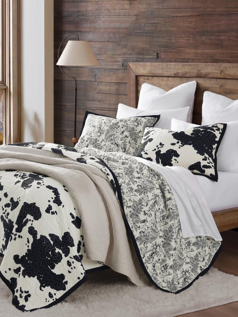Indigo Hill by HiEnd Accents Clara 3 Piece Full/Queen Quilt Set